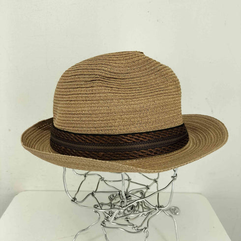 ノックスニューヨーク KNOX NEW YORK フェザー リボン ストローハット メンズ