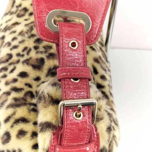 ラシット russet ワンショルダー レオパード バッグ レディース