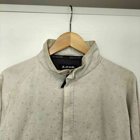 エアウォーク AIRWALK 90-00S ハニカム柄 ジップアップ ジャケット メンズ import:M