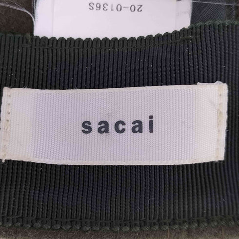 サカイ Sacai 20aw Wool Melton Cap メンズ 1