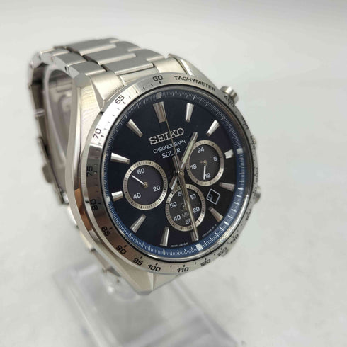 セイコー SEIKO CHRONOGRAPH SOLAR クロノグラフ ソーラー アナログ 腕時計 メンズ