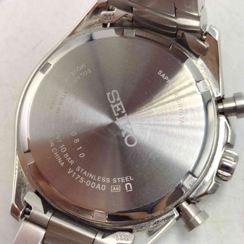 セイコー SEIKO CHRONOGRAPH SOLAR クロノグラフ ソーラー アナログ 腕時計 メンズ