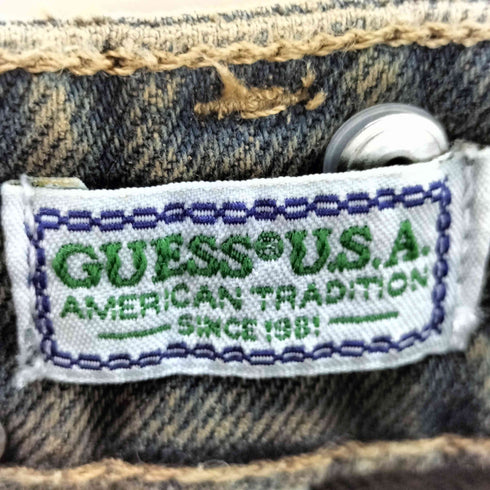 ゲス GUESS 90S ウエストスタッズデザイン デニムパンツ メンズ 36