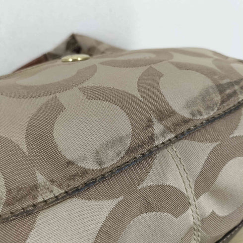 コーチ COACH オプアート ワンショルダーバッグ op art one shoulder bag レディース