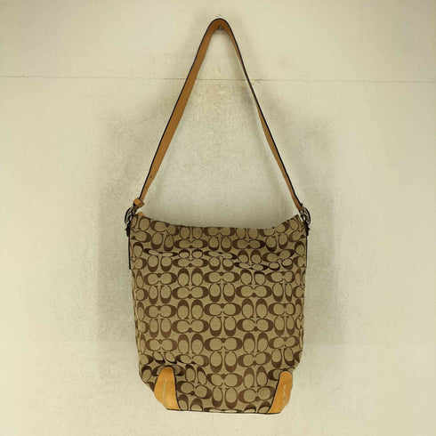 コーチ COACH シグネチャー ショルダーバッグ signature shoulder bag レディース