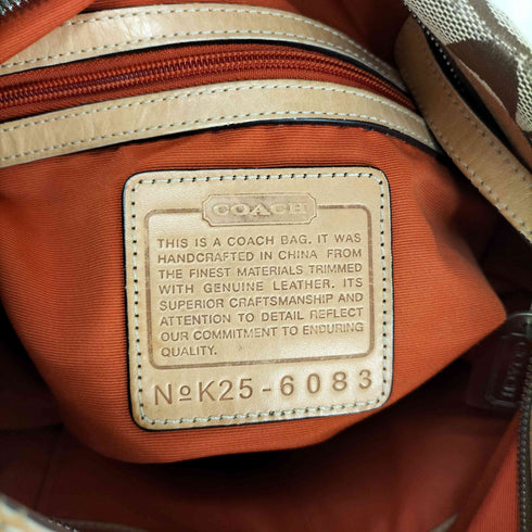 コーチ COACH シグネチャー ショルダーバッグ signature shoulder bag レディース