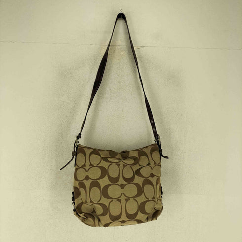 コーチ COACH シグネチャー ショルダーバッグ signature shoulder bag レディース