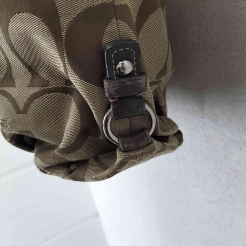 コーチ COACH シグネチャー ショルダーバッグ signature shoulder bag レディース