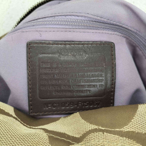 コーチ COACH シグネチャー ショルダーバッグ signature shoulder bag レディース
