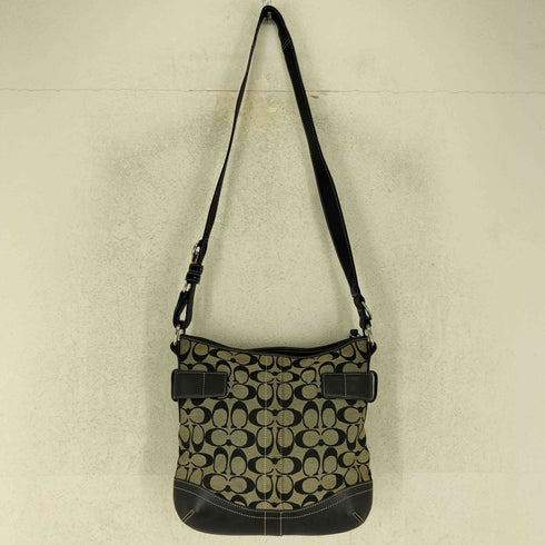 コーチ COACH シグネチャー ショルダーバッグ signature shoulder bag レディース