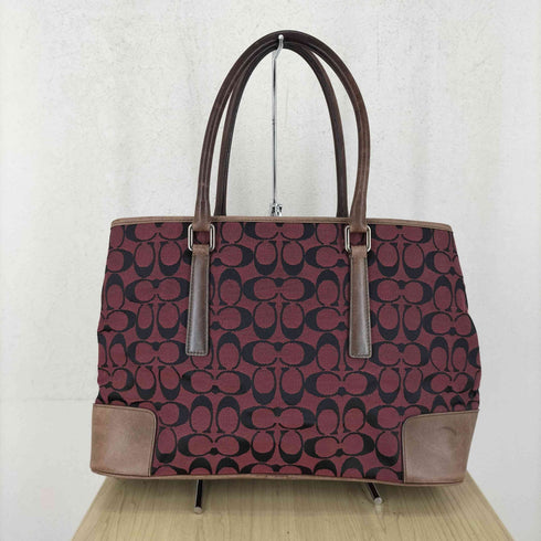 コーチ COACH シグネチャー ハンドバッグ signature hand bag レディース