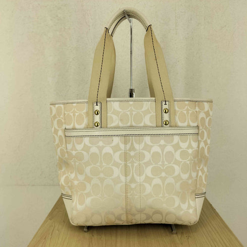 コーチ COACH シグネチャー トートバッグ signature tote bag レディース