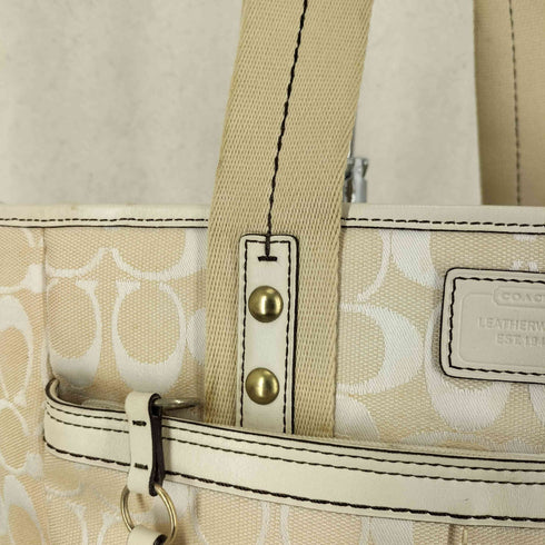 コーチ COACH シグネチャー トートバッグ signature tote bag レディース