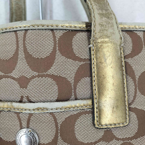コーチ COACH シグネチャー トートバッグ signature tote bag レディース