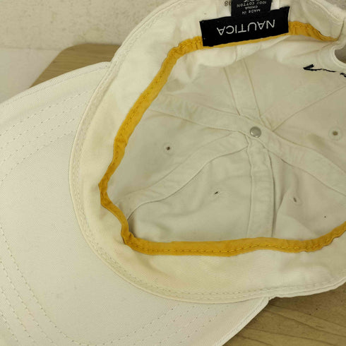 ノーティカ NAUTICA ロゴ刺繍キャップ メンズ ONE SIZE