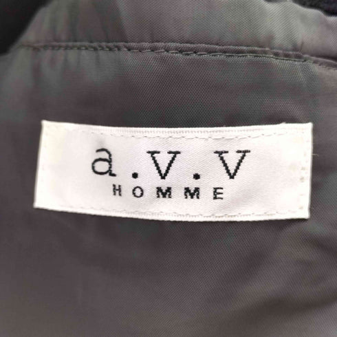 アーヴェヴェ a.v.v チンスト付き チェック柄 ブルゾン Y2K メンズ