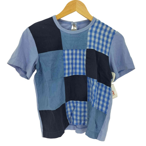 トリココムデギャルソン tricot COMME des GARCONS 00aw AD2000 製品染 パッチワークTシャツ archive レディース