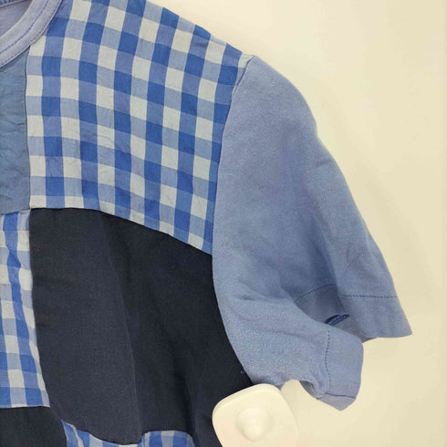 トリココムデギャルソン tricot COMME des GARCONS 00aw AD2000 製品染 パッチワークTシャツ archive レディース