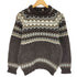 eskimo KNITWEAR イングランド製ノルディック柄ピュアウールニットセーター メンズ 39