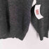 コムデギャルソンオム COMME des GARCONS HOMME 90S 98AW AD1997 田中オム デカ 銀タグ ジャカード バイアス ノルディック Vネック ローゲージ ウール ニット セーター archive アーカイブ メンズ