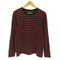 アニエスベーオム Agnes b.homme 細 ボーダー コットン 長袖 Tシャツ Coulos L/S カットソー ロンT メンズ T1