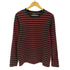 アニエスベーオム Agnes b.homme 細 ボーダー コットン 長袖 Tシャツ Coulos L/S カットソー ロンT メンズ T1