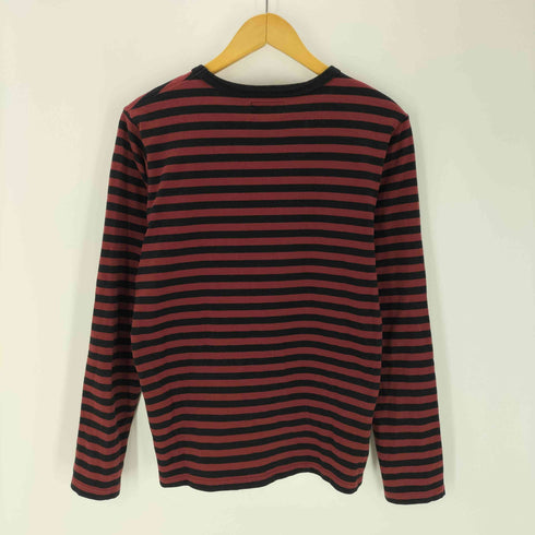 アニエスベーオム Agnes b.homme 細 ボーダー コットン 長袖 Tシャツ Coulos L/S カットソー ロンT メンズ T1