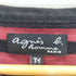 アニエスベーオム Agnes b.homme 細 ボーダー コットン 長袖 Tシャツ Coulos L/S カットソー ロンT メンズ T1