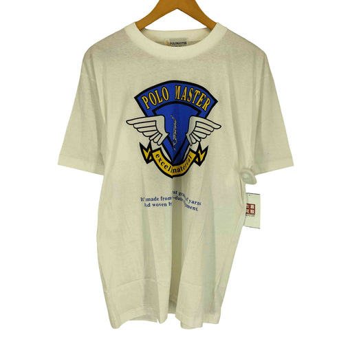 POLO MASTER シングルステッチ フロントプリント S/S Tシャツ メンズ L