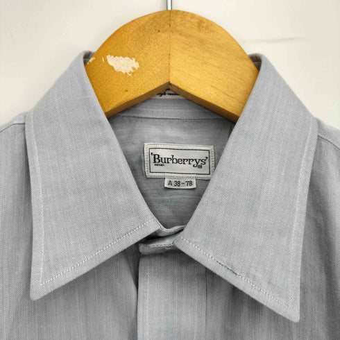 バーバリーズ BURBERRYS 片ポケ レギュラーカラーシャツ メンズ A38-78