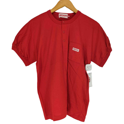 ミキハウス miki HOUSE ヘンリーネック バックプリント S/S Tシャツ メンズ import:M