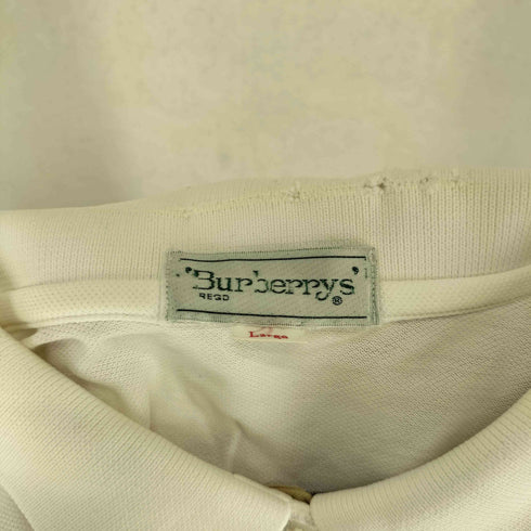 バーバリーズ BURBERRYS ホース刺繍 ノバチェック L/S ポロシャツ レディース import:L