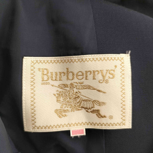 バーバリーズ BURBERRYS ピークドラヘル ウールダブルテーラードジャケット スカート セットアップ レディース