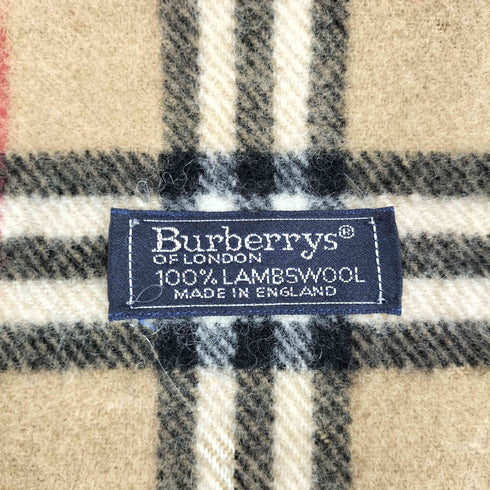 バーバリーズ BURBERRYS ノバチェックウールマフラー レディース
