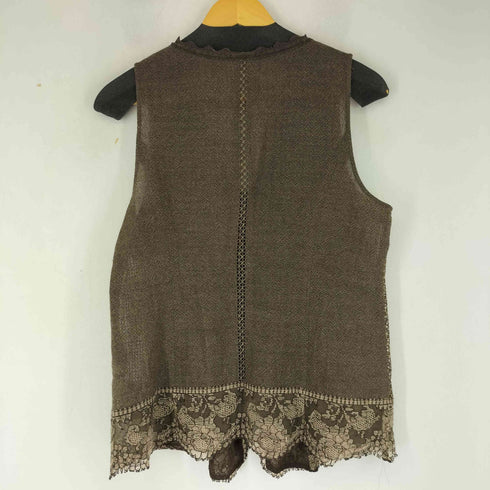 import Rossa レース 編みメッシュ ベスト レディース JPN:44