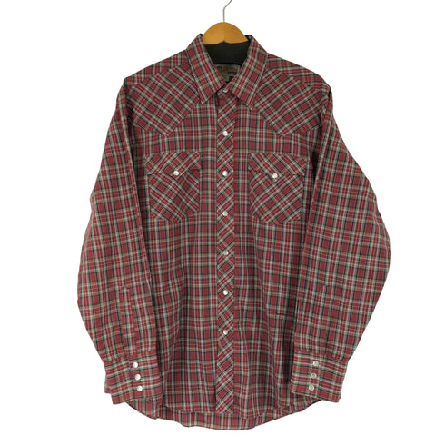 atb 80S L/S ウェスタンシャツ メンズ 16 1/2