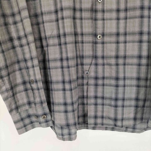 セオリー theory L/S オンブレチェックシャツ メンズ 36