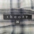 セオリー theory L/S オンブレチェックシャツ メンズ 36