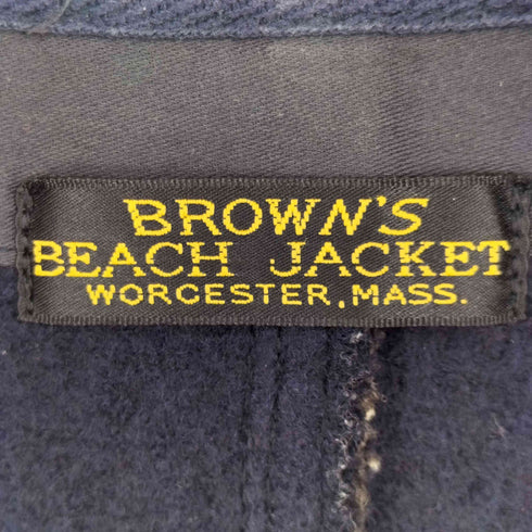 ブラウンズビーチジャケット Browns BEACH JACKET 524 LOW NECK VEST メンズ US:38