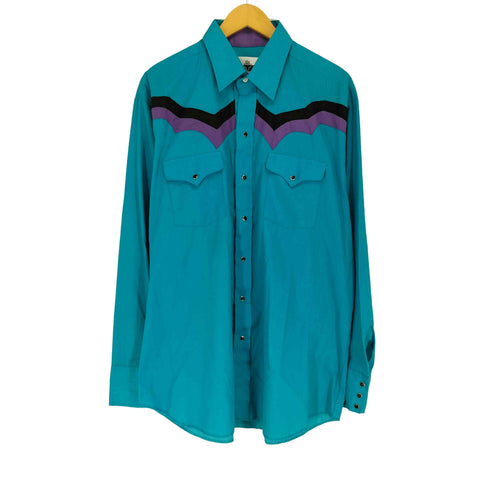 Ranch and Town USA製 ウエスタンシャツ メンズ JPN:XL