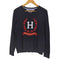 トミーヒルフィガー TOMMY HILFIGER エンブレム刺繍 コットンニット メンズ import:S