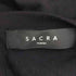 サクラ SACRA 異素材レイヤード ノースリーブ ワンピース レディース 38