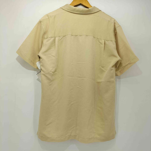 ハリトン HARRITON 90-2000s 開襟 オープンカラー レーヨンポリ シャツ メンズ import:M