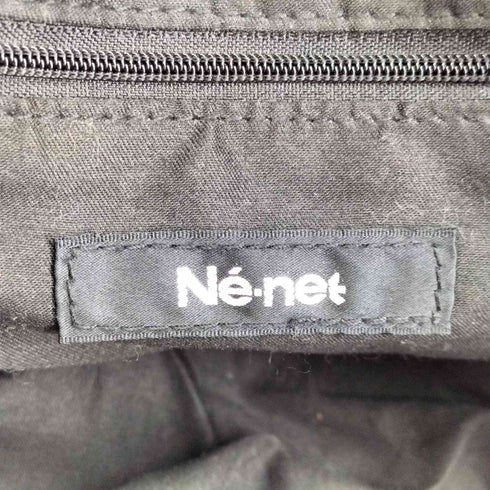 ネネット Ne-net リボンデザイン コーティングトートバッグ レディース