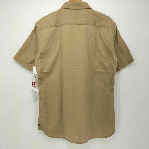 ディッキーズ Dickies ワッペン S/S ワークシャツ メンズ import:XL