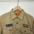 ディッキーズ Dickies ワッペン S/S ワークシャツ メンズ import:XL