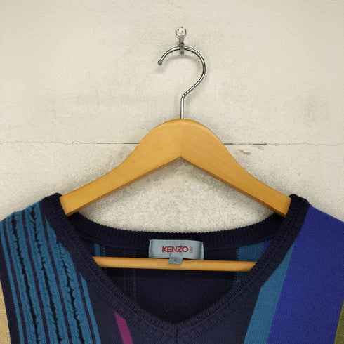 ケンゾーゴルフ KENZO GOLF Vネックニットベスト メンズ JPN:5