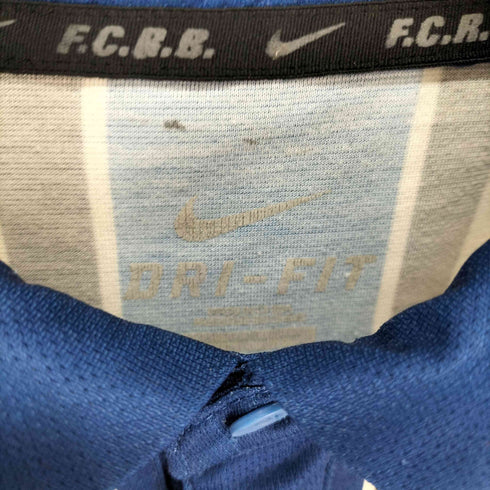 ナイキエフシーアールビー NIKE F.C.R.B DRI-FIT ストライプ 長袖 ポロシャツ メンズ JPN:XL