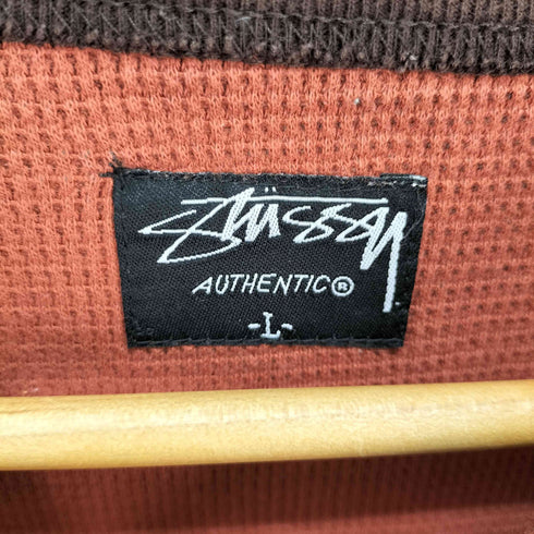 ステューシー Stussy ボーダー サーマル メンズ import:L