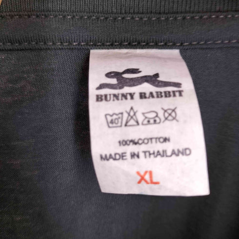 BUNNY RABBIT アーティスト 両面プリント Tシャツ メンズ XL